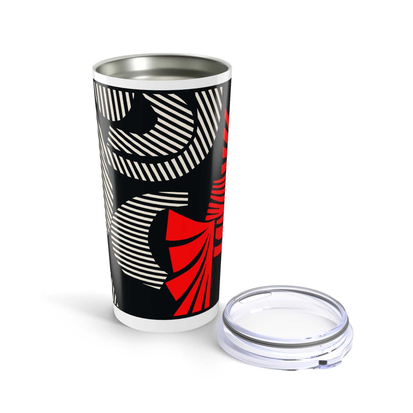 Red Flurry Tumbler