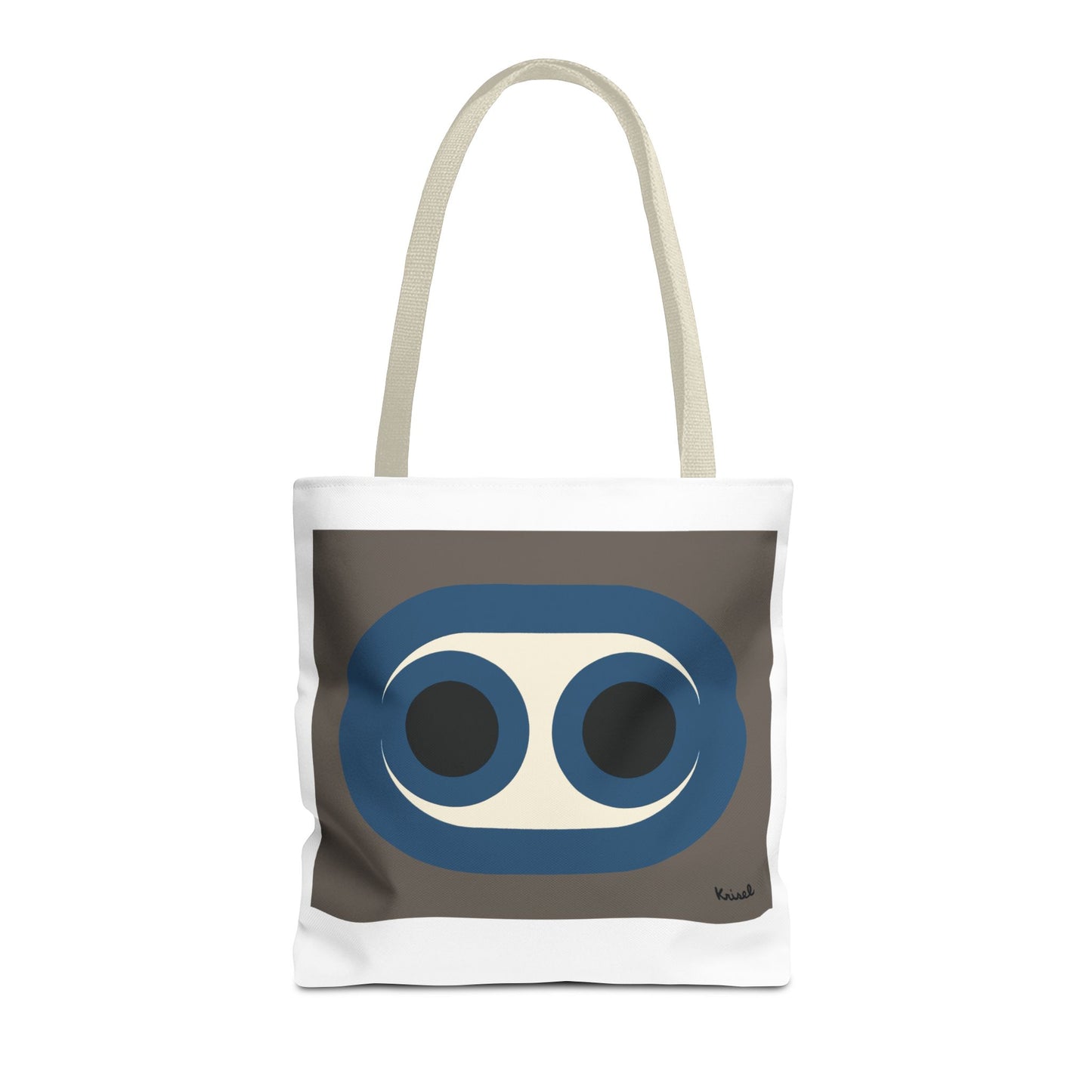 Blue Circles Tote Bag