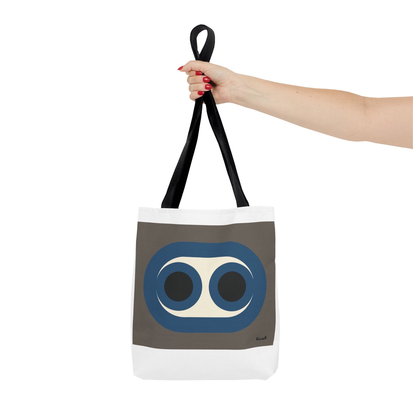 Blue Circles Tote Bag