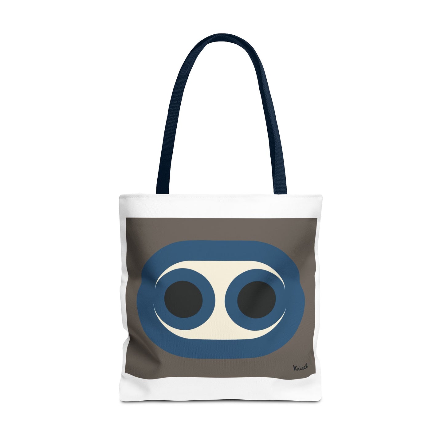 Blue Circles Tote Bag