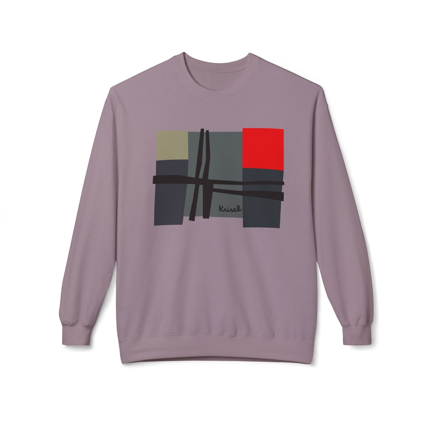Line & Squares Unisex Sweatshirt