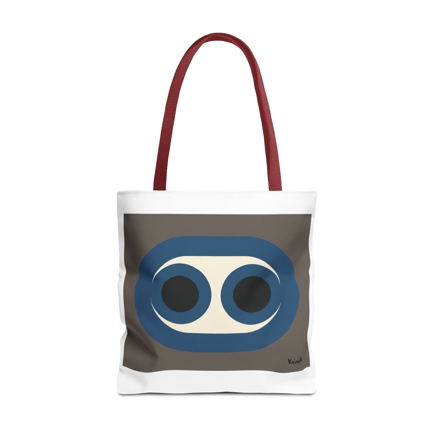 Blue Circles Tote Bag