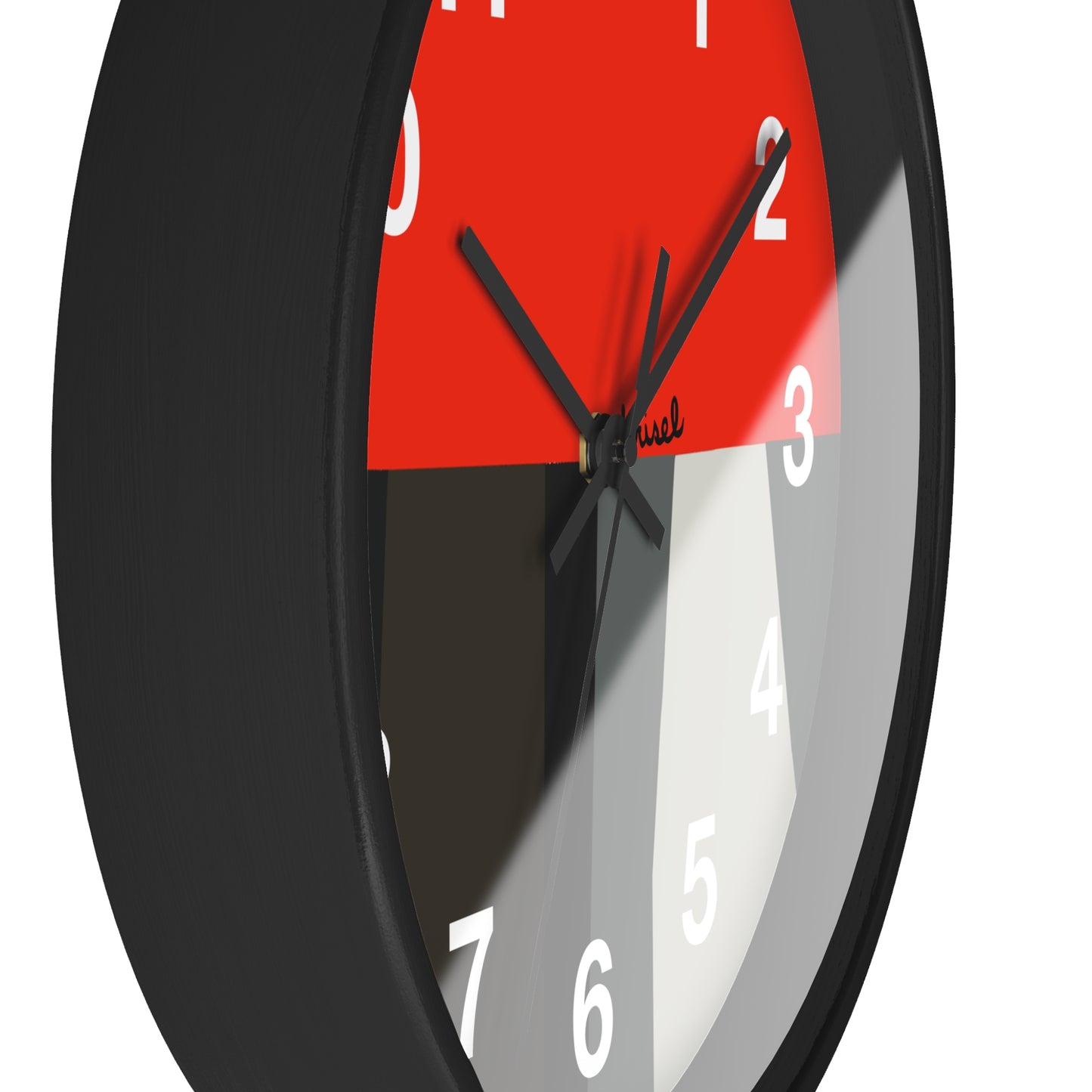 Two Horizontals Wall Clock