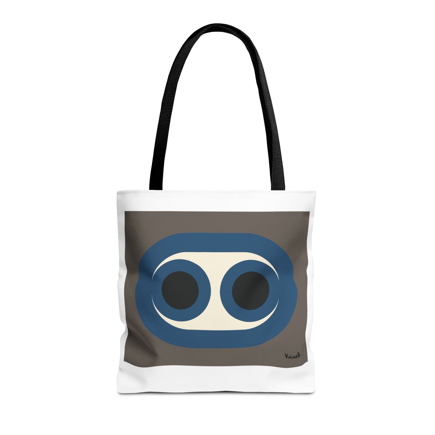 Blue Circles Tote Bag