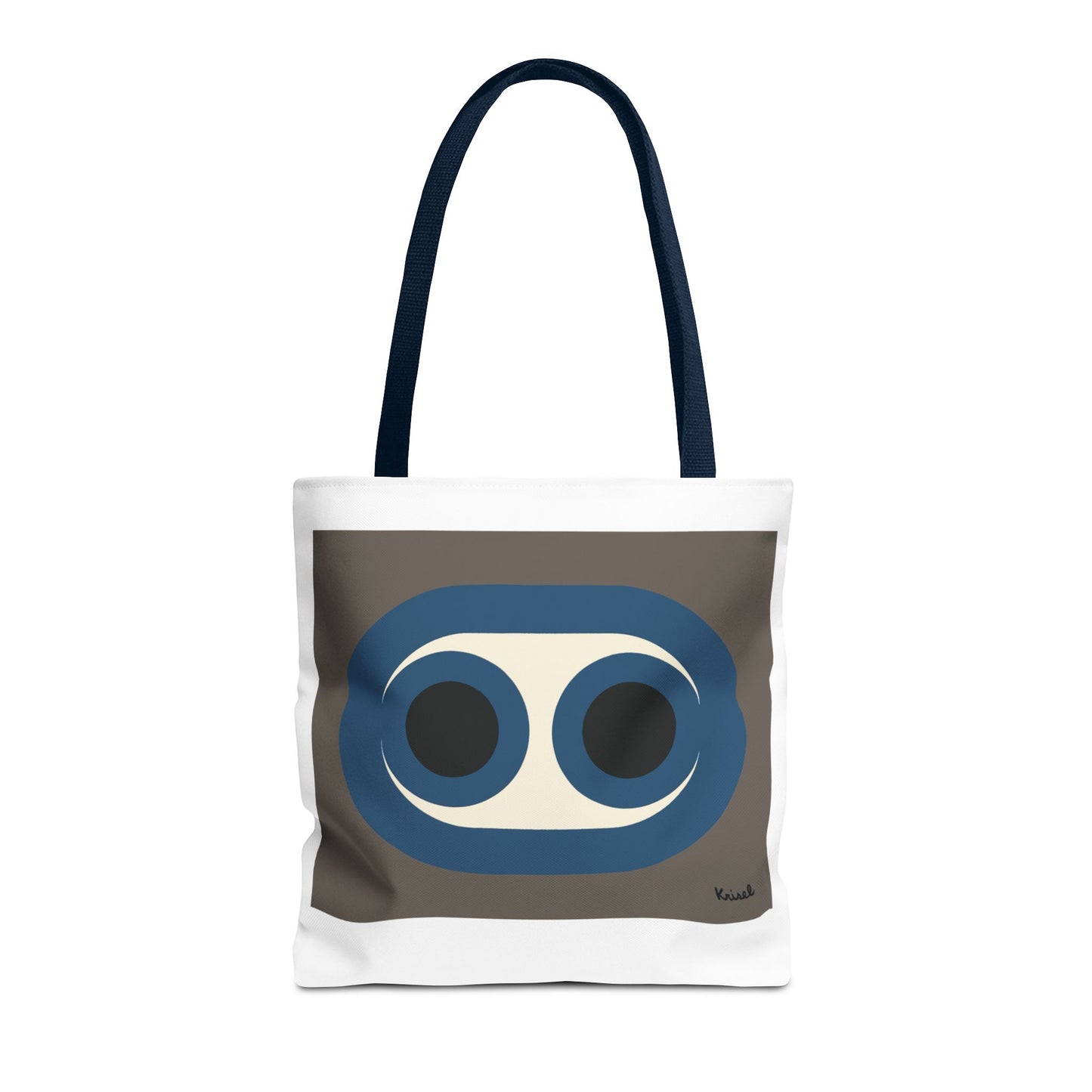 Blue Circles Tote Bag