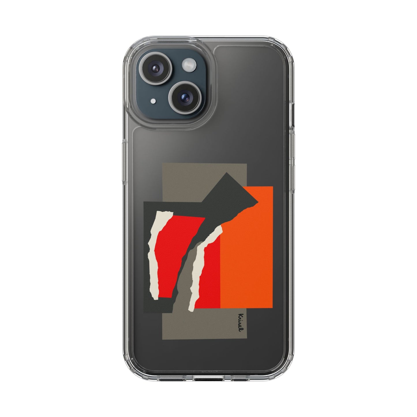 Tipped Form Clear Phone Case