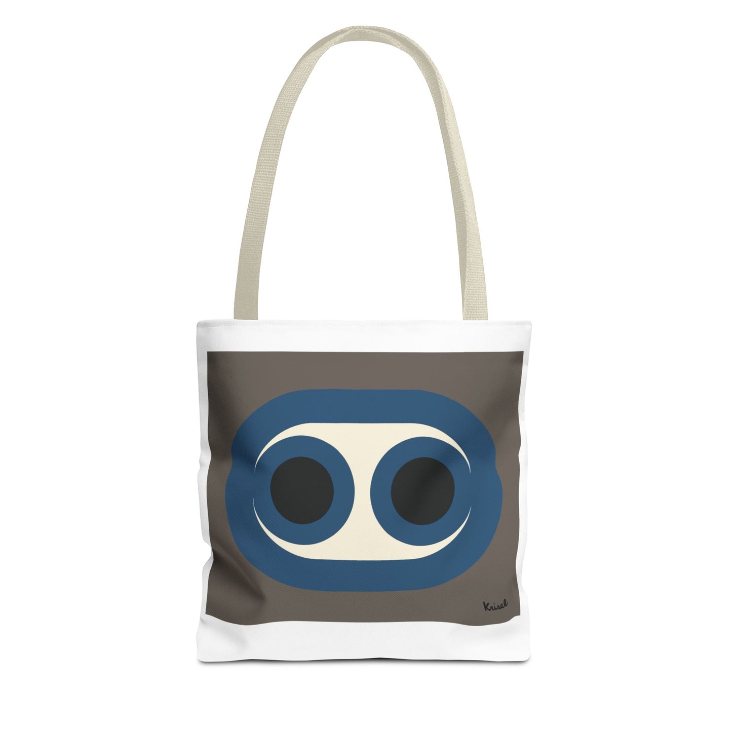 Blue Circles Tote Bag