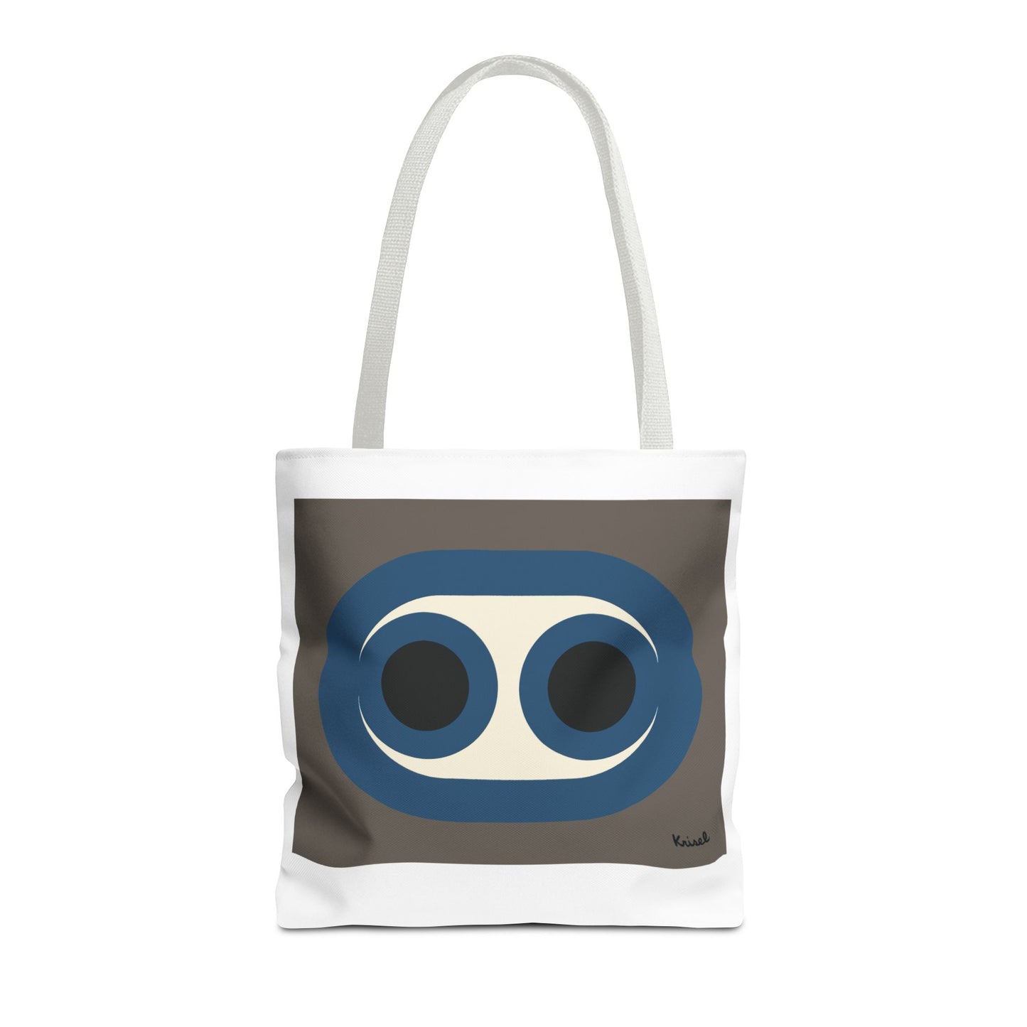 Blue Circles Tote Bag