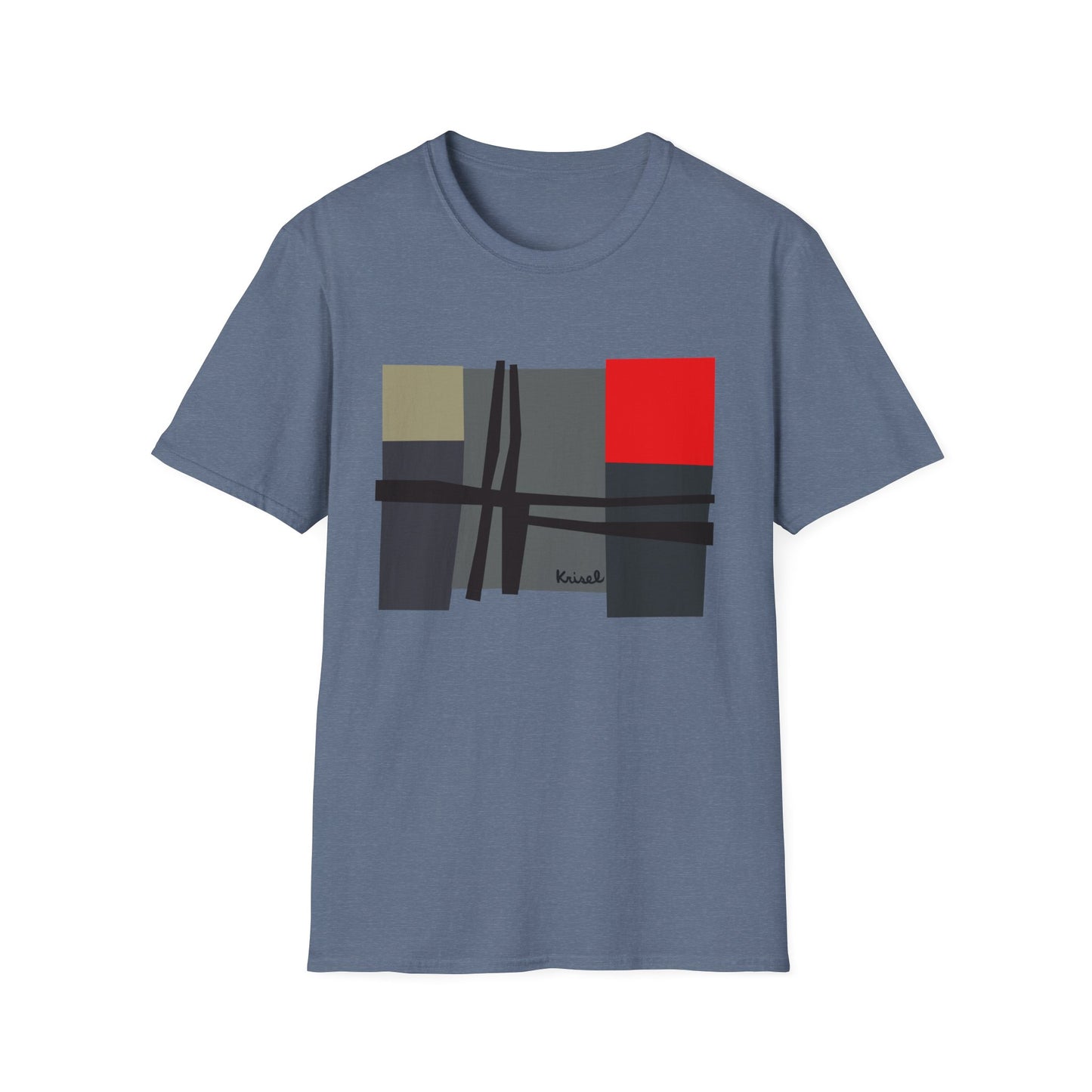 Line & Squares Unisex T-Shirt