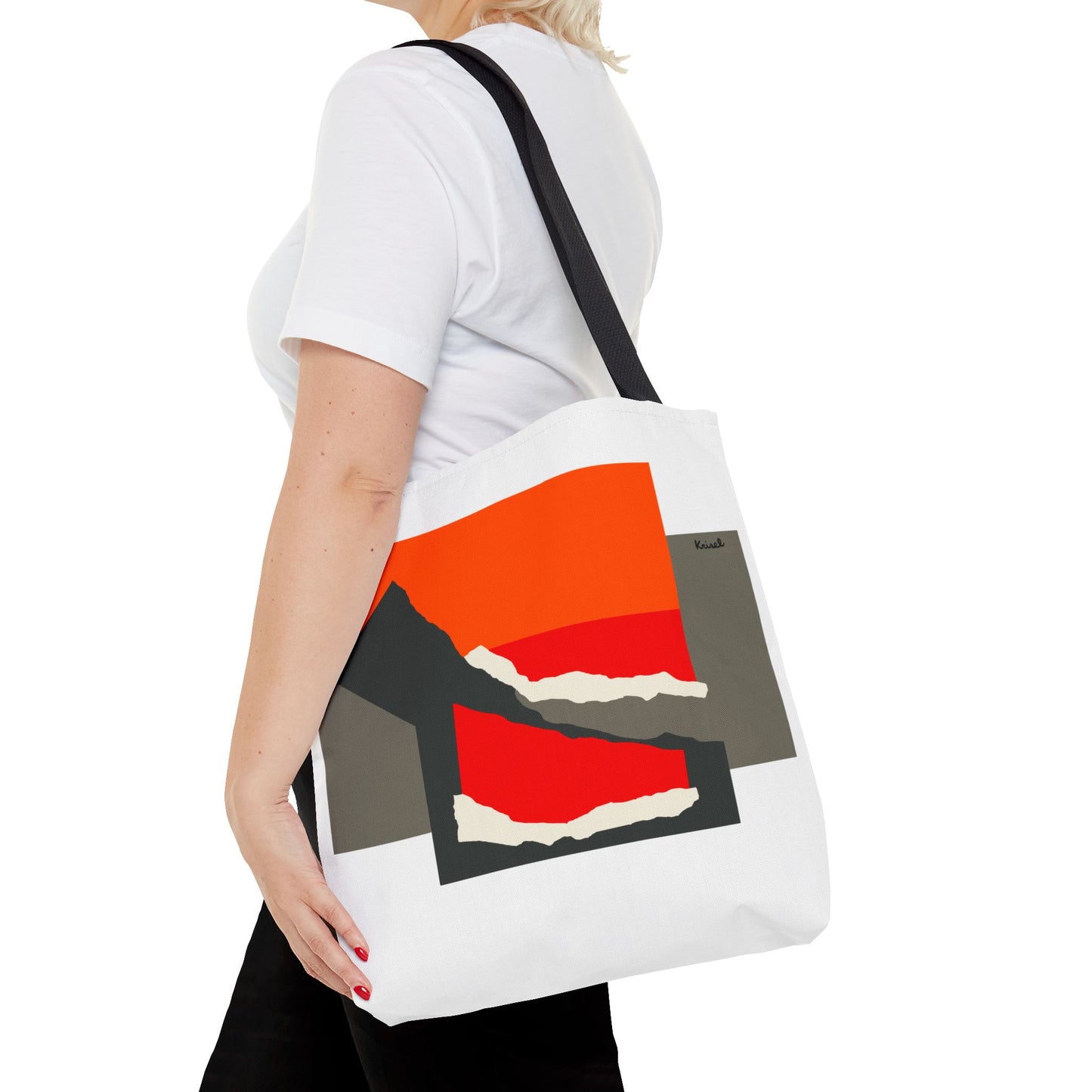 Tipped Form Tote Bag
