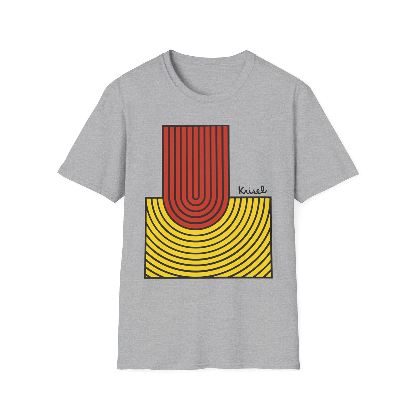 Ripple Form R/Y Unisex T-Shirt