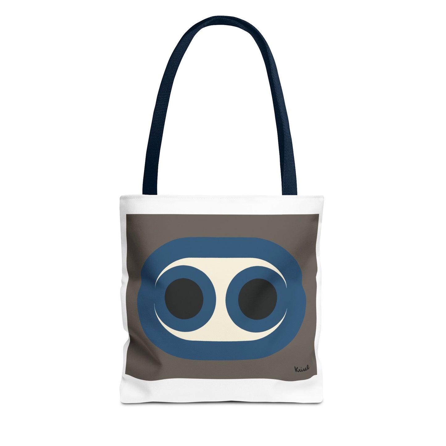 Blue Circles Tote Bag