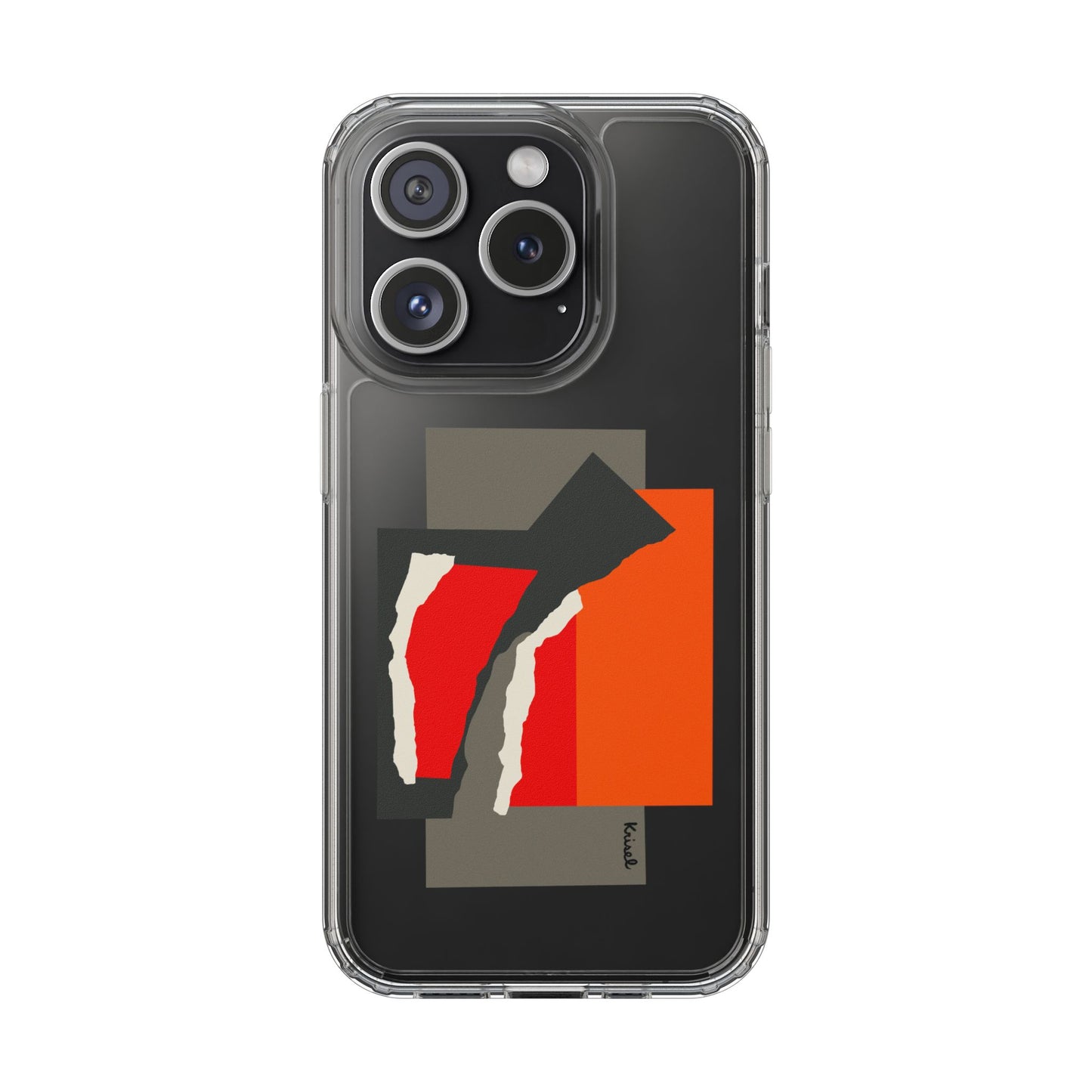 Tipped Form Clear Phone Case
