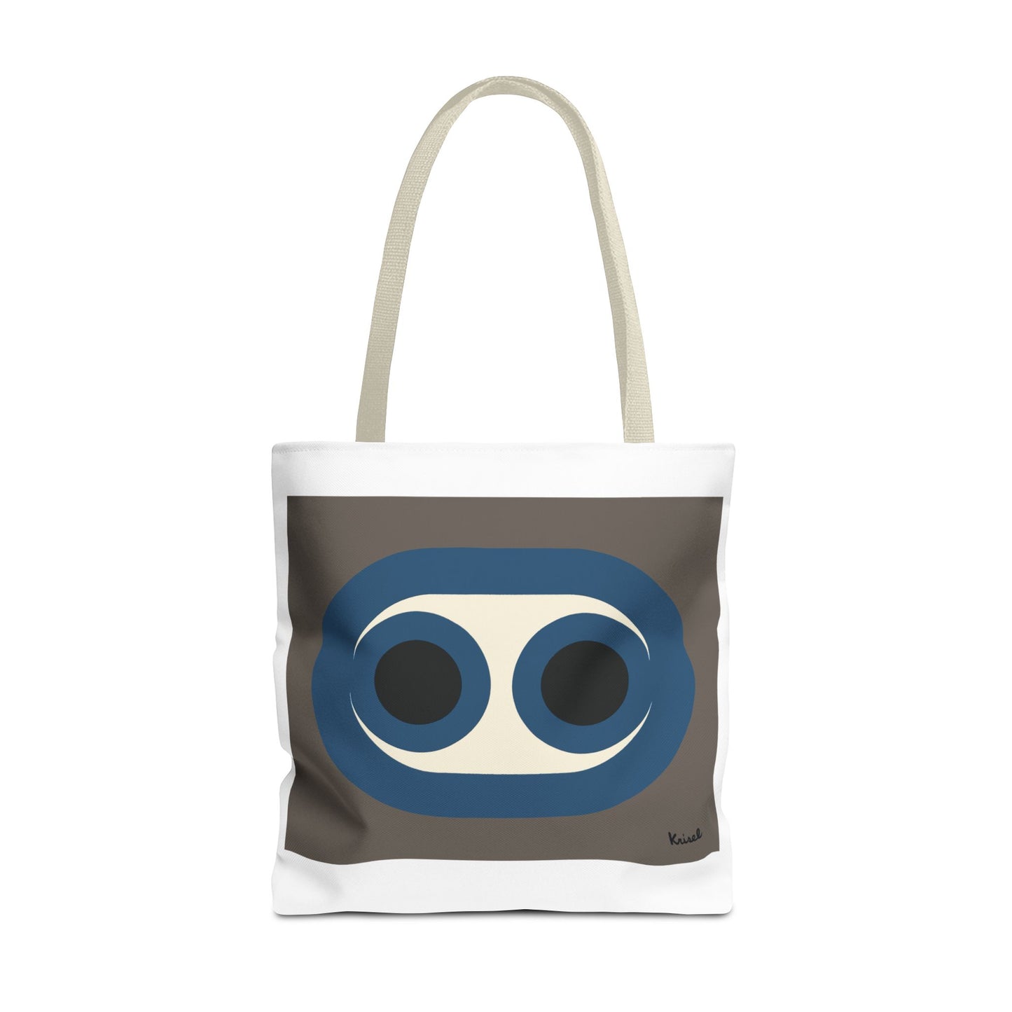 Blue Circles Tote Bag
