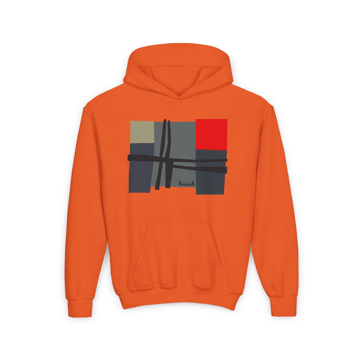 Line & Squares Youth Sweatshirt