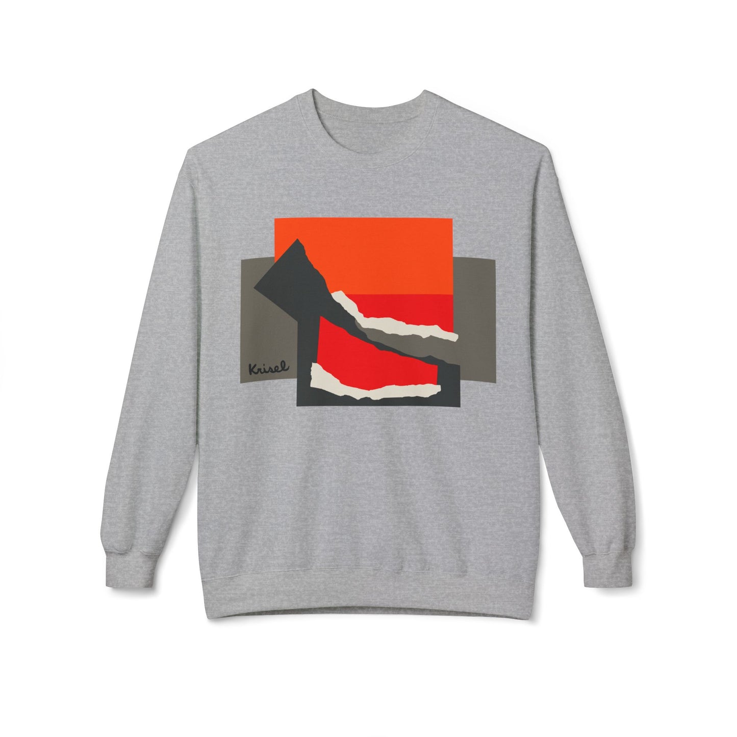 Tipped Form Unisex Sweatshirt