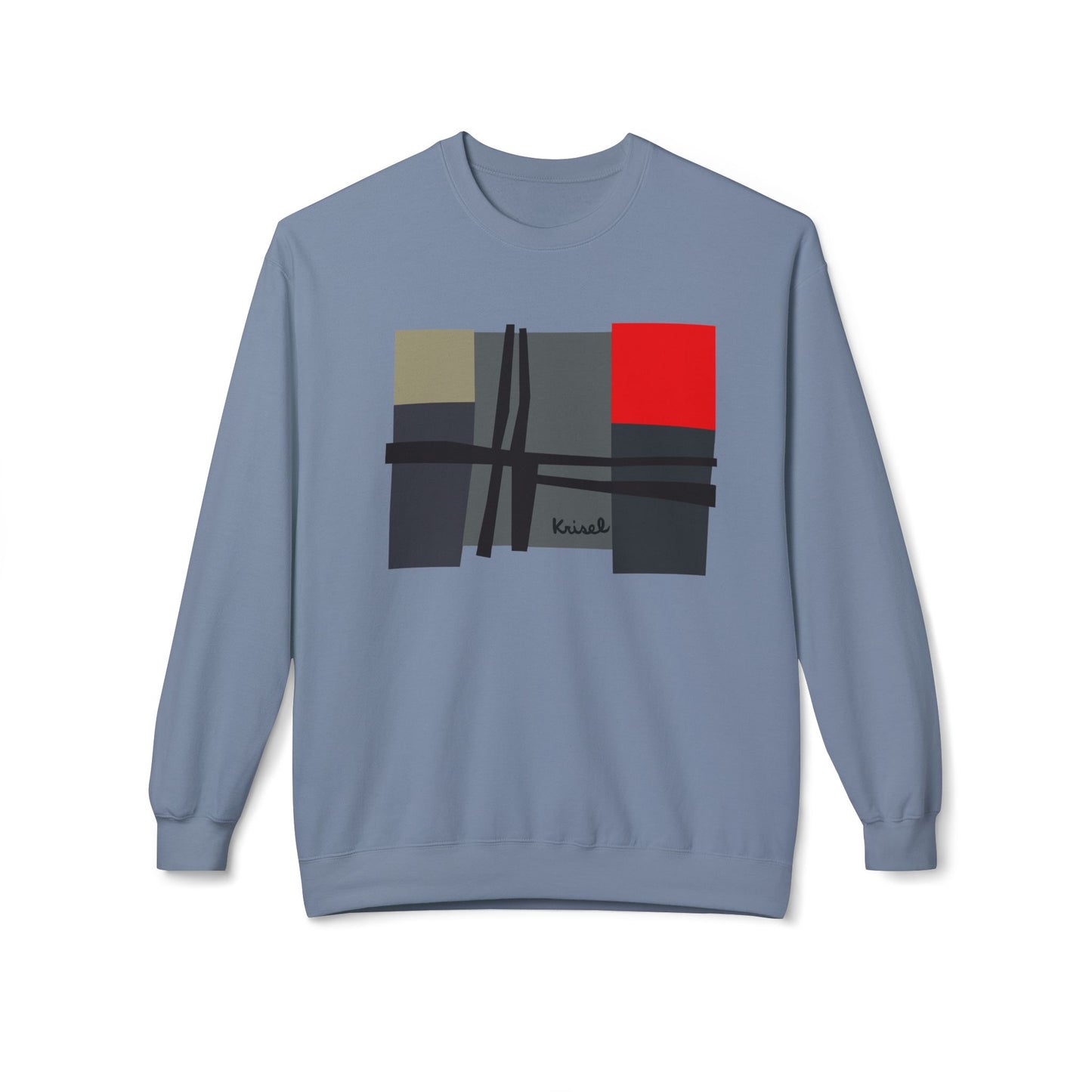 Line & Squares Unisex Sweatshirt