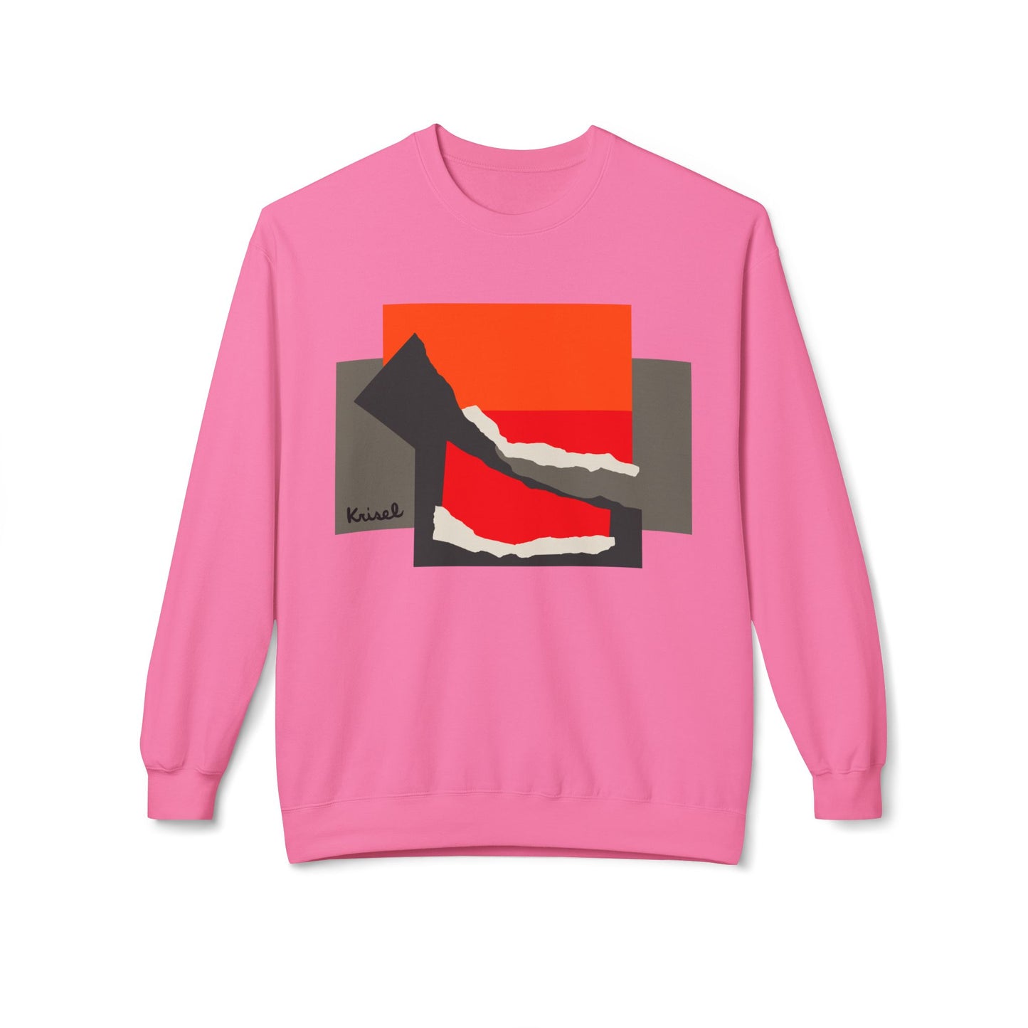 Tipped Form Unisex Sweatshirt