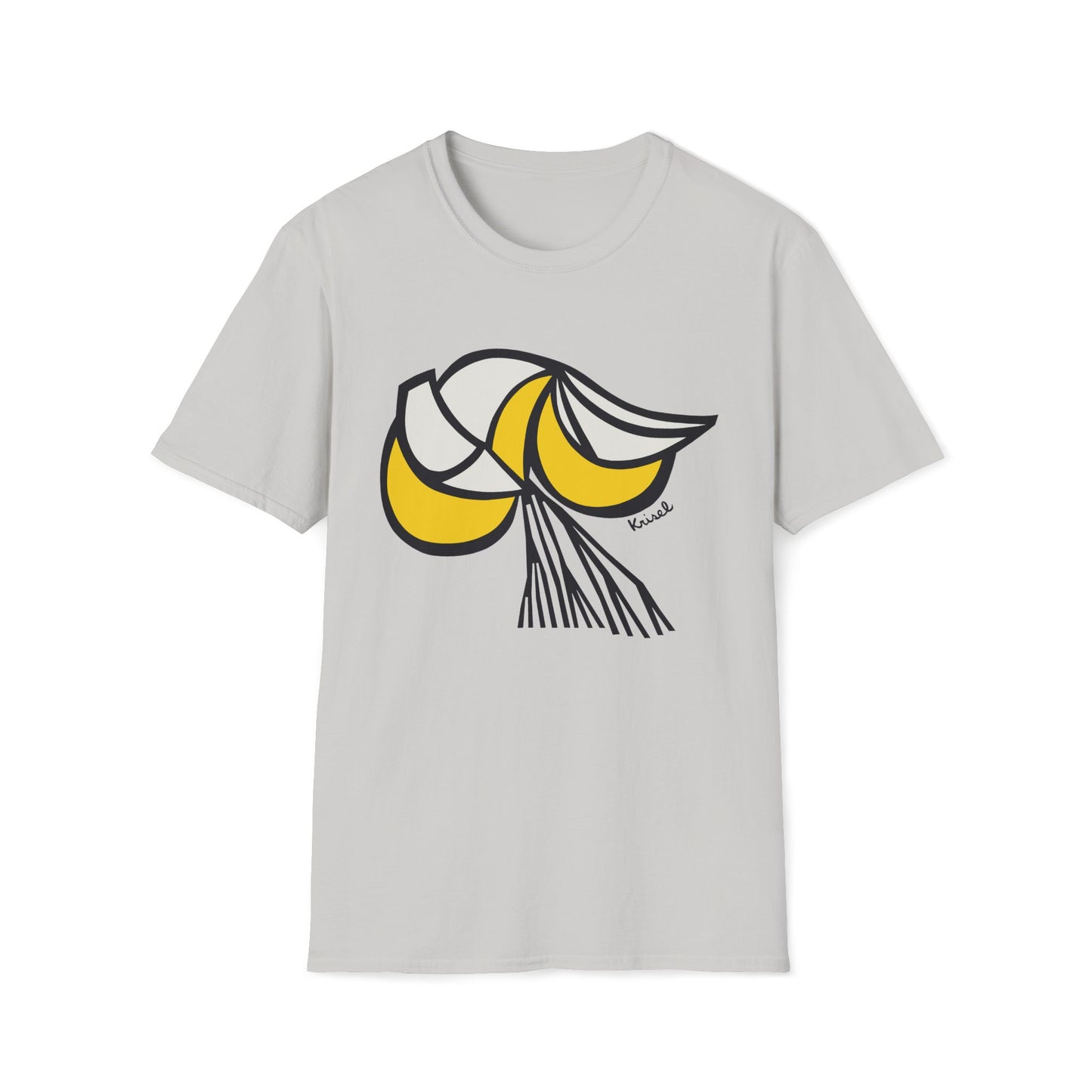 Yellow Crescents Unisex T-Shirt