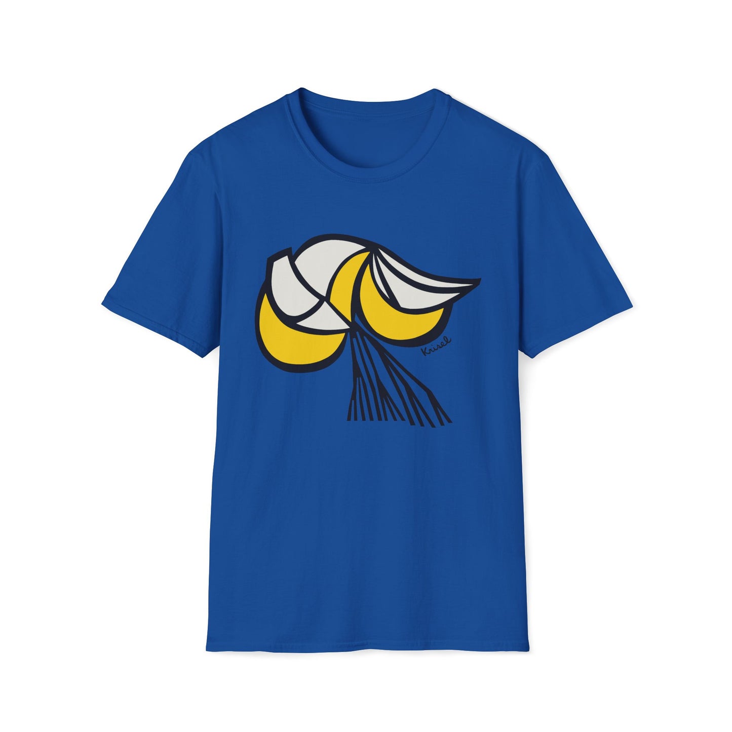 Yellow Crescents Unisex T-Shirt