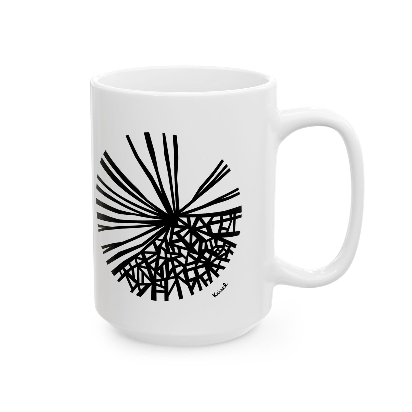 Webbed Form Ceramic Mug