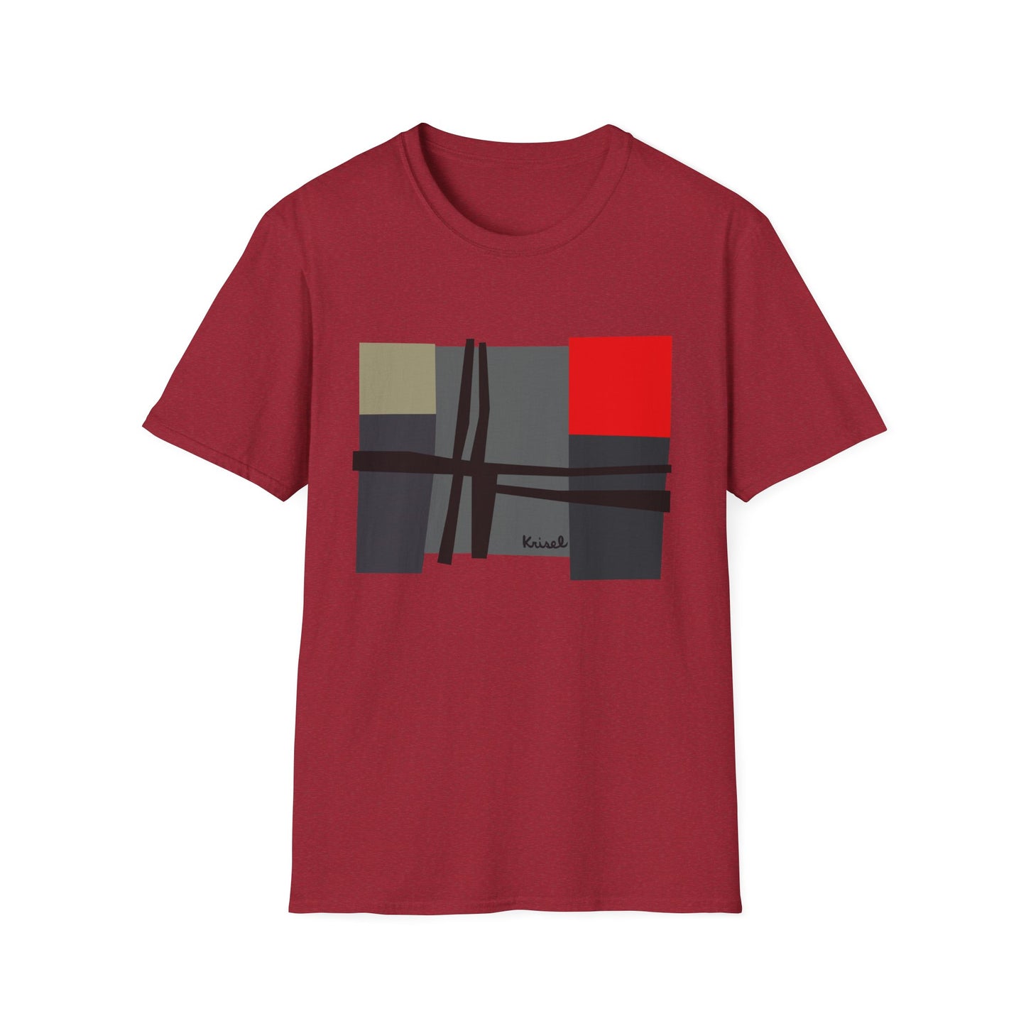 Line & Squares Unisex T-Shirt