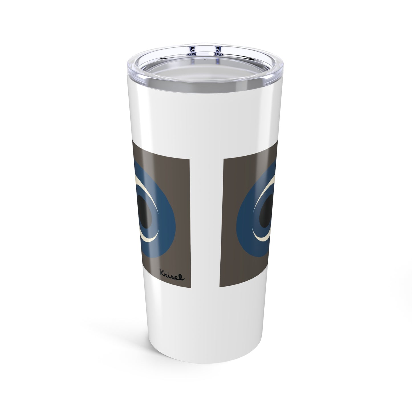 Blue Circles Tumbler