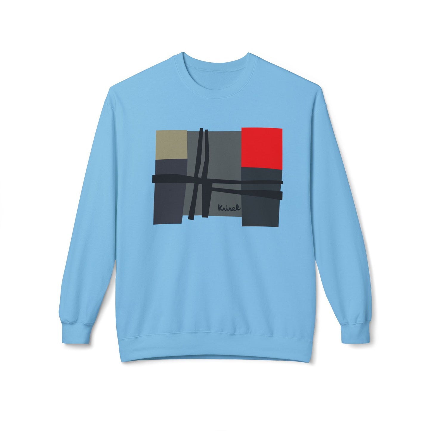 Line & Squares Unisex Sweatshirt