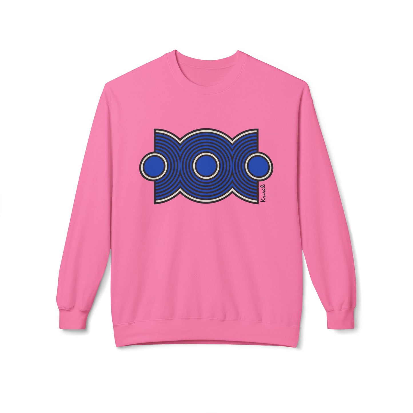 Trio Ripple Blue Unisex Sweatshirt