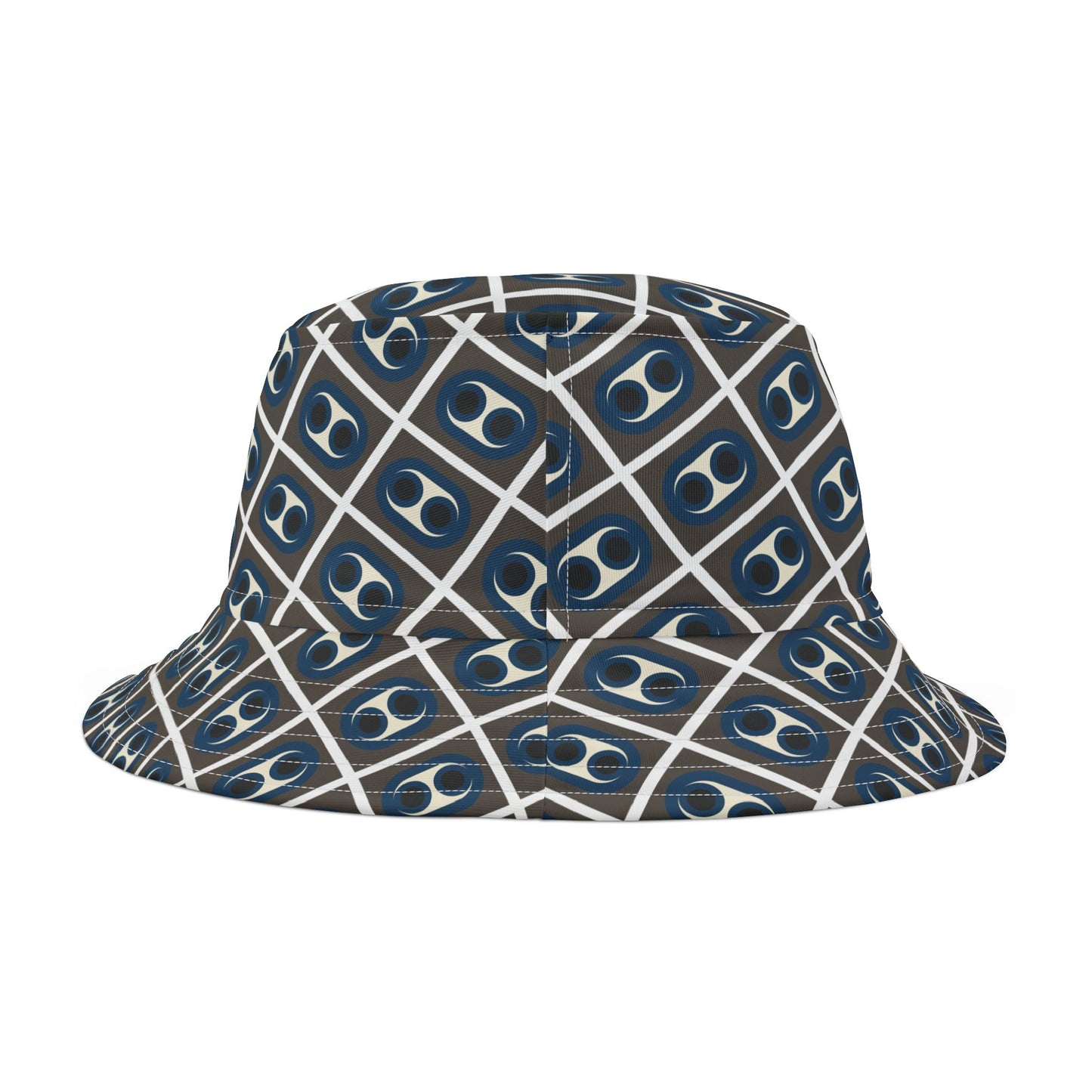Blue Circles Bucket Hat