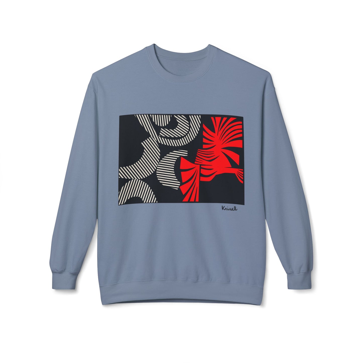 Red Flurry Unisex Sweatshirt