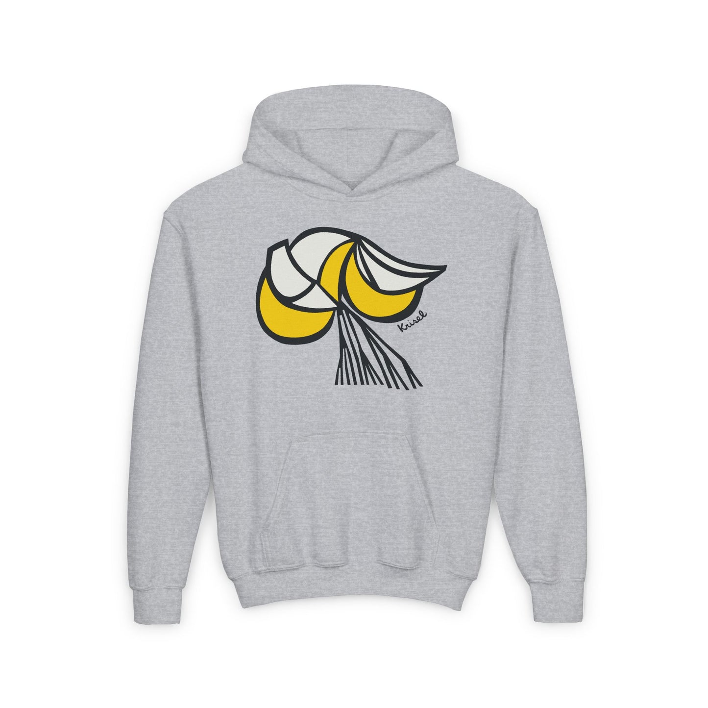 Yellow Crescents Youth Sweatshirt