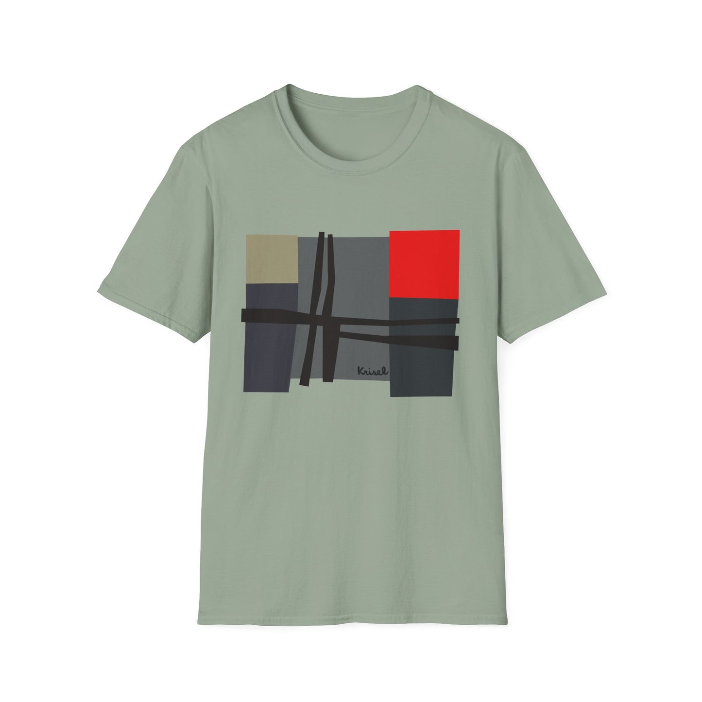 Line & Squares Unisex T-Shirt