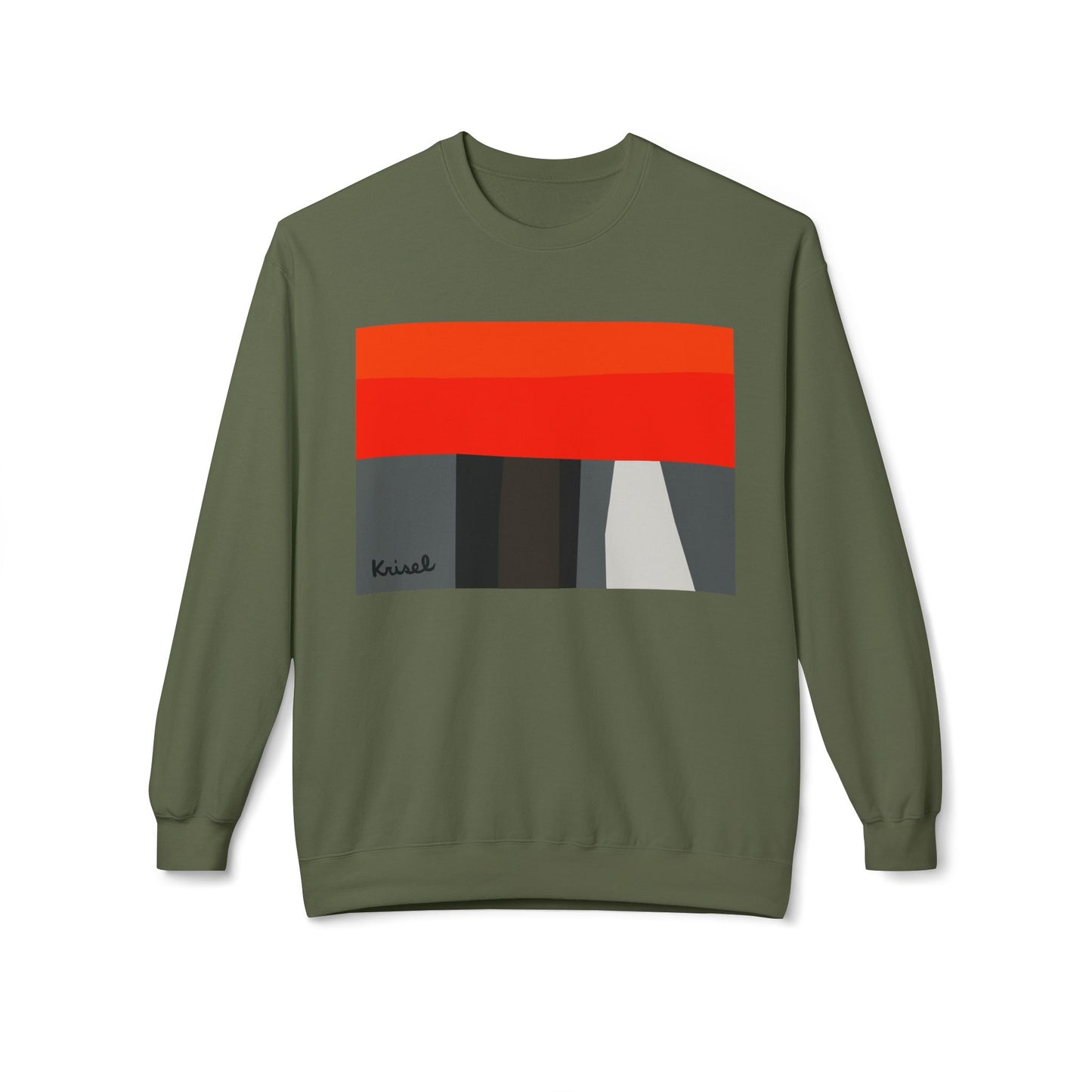 Two Horizontals Unisex Sweatshirt