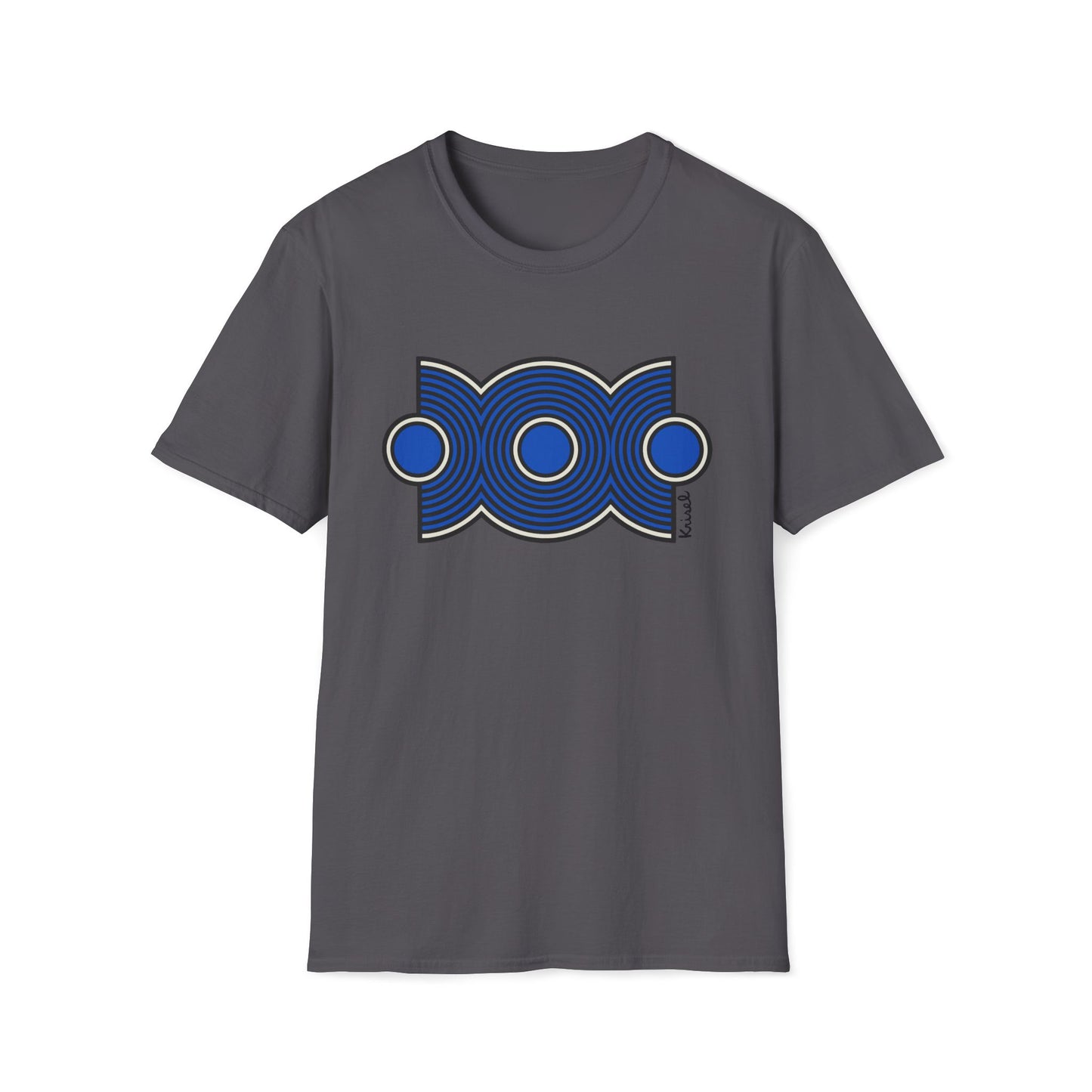 Trio Ripple Blue Unisex T-Shirt