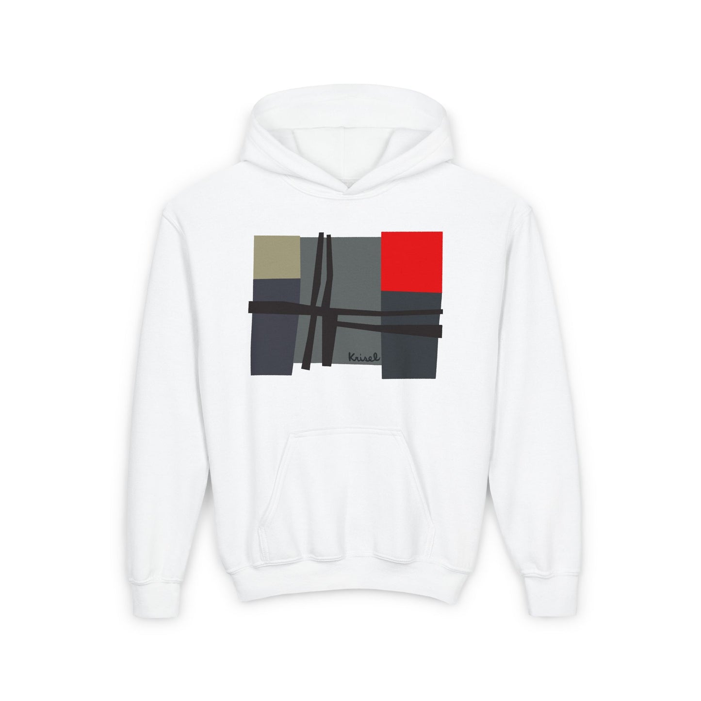 Line & Squares Youth Sweatshirt