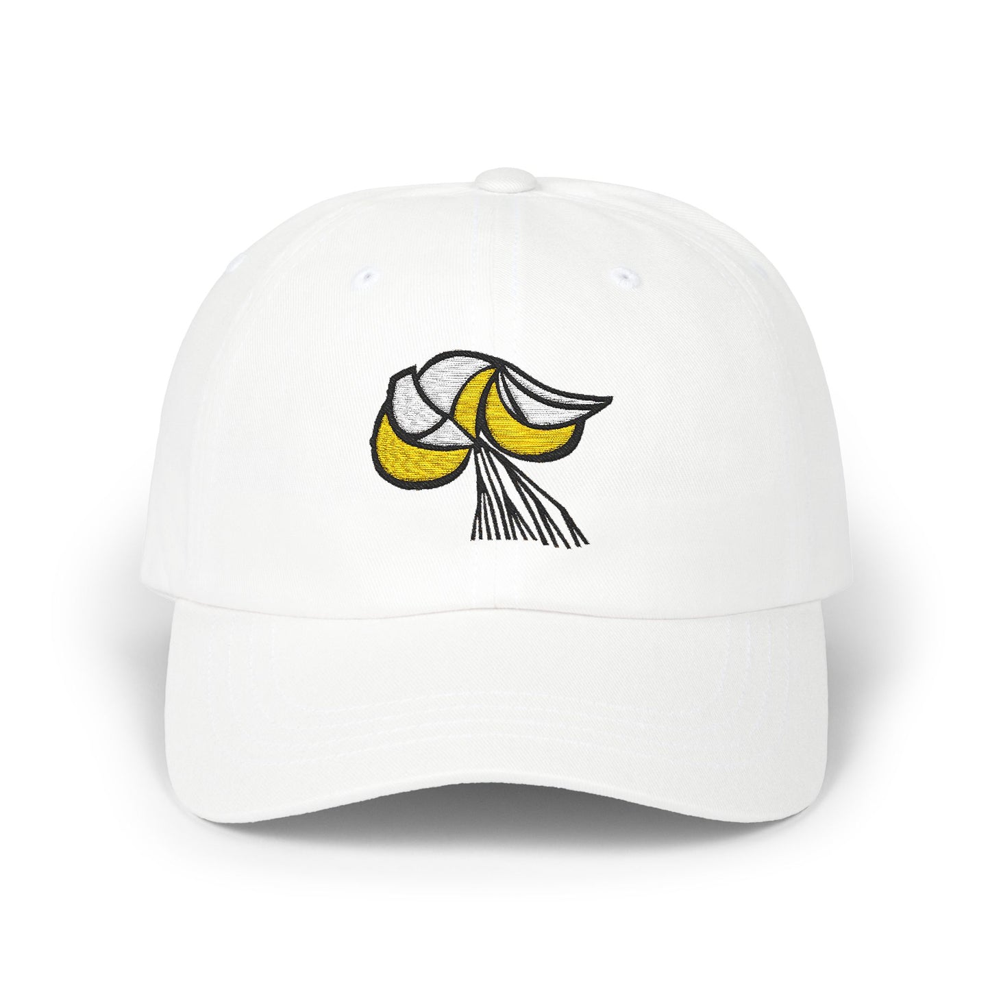 Yellow Crescents Classic Cap