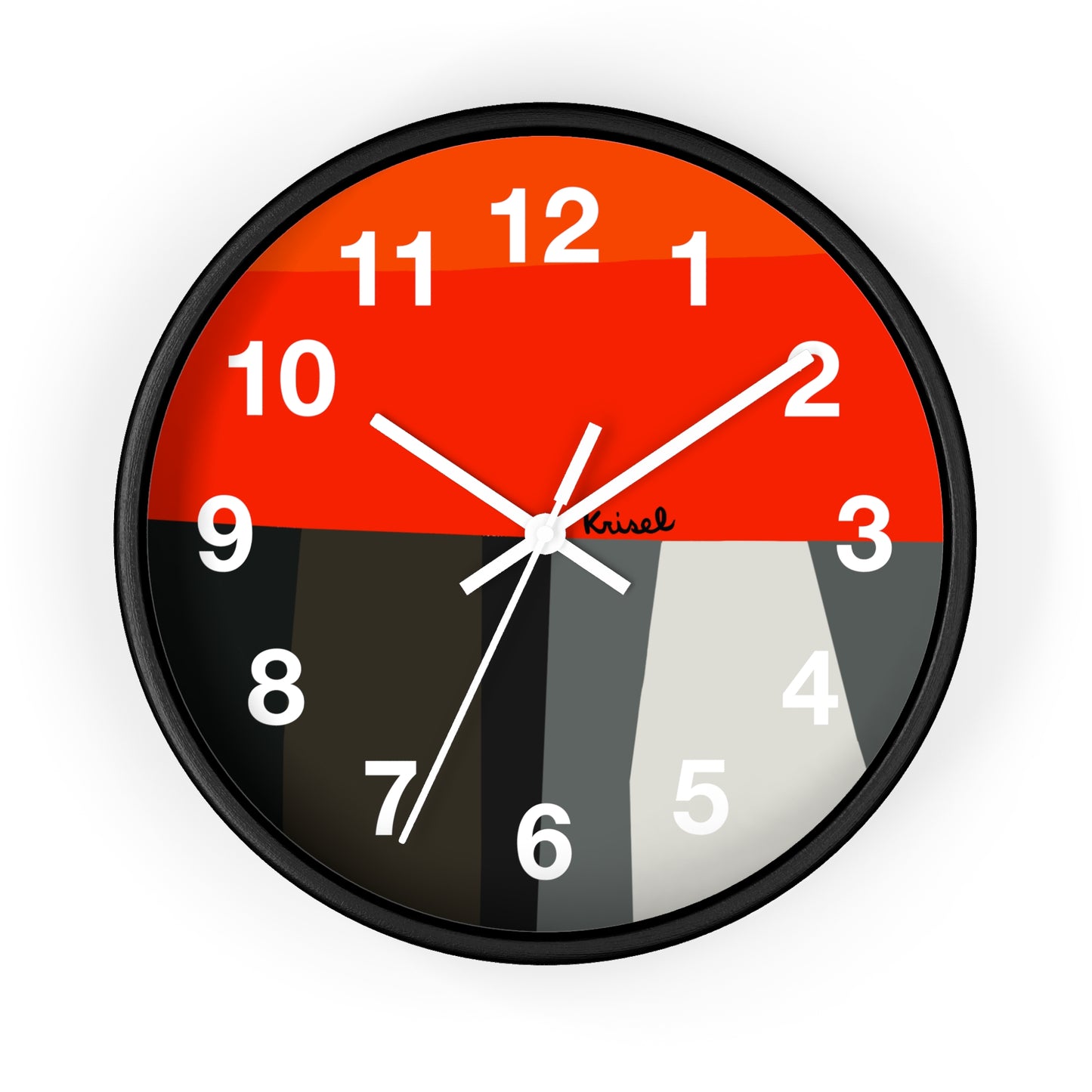 Two Horizontals Wall Clock