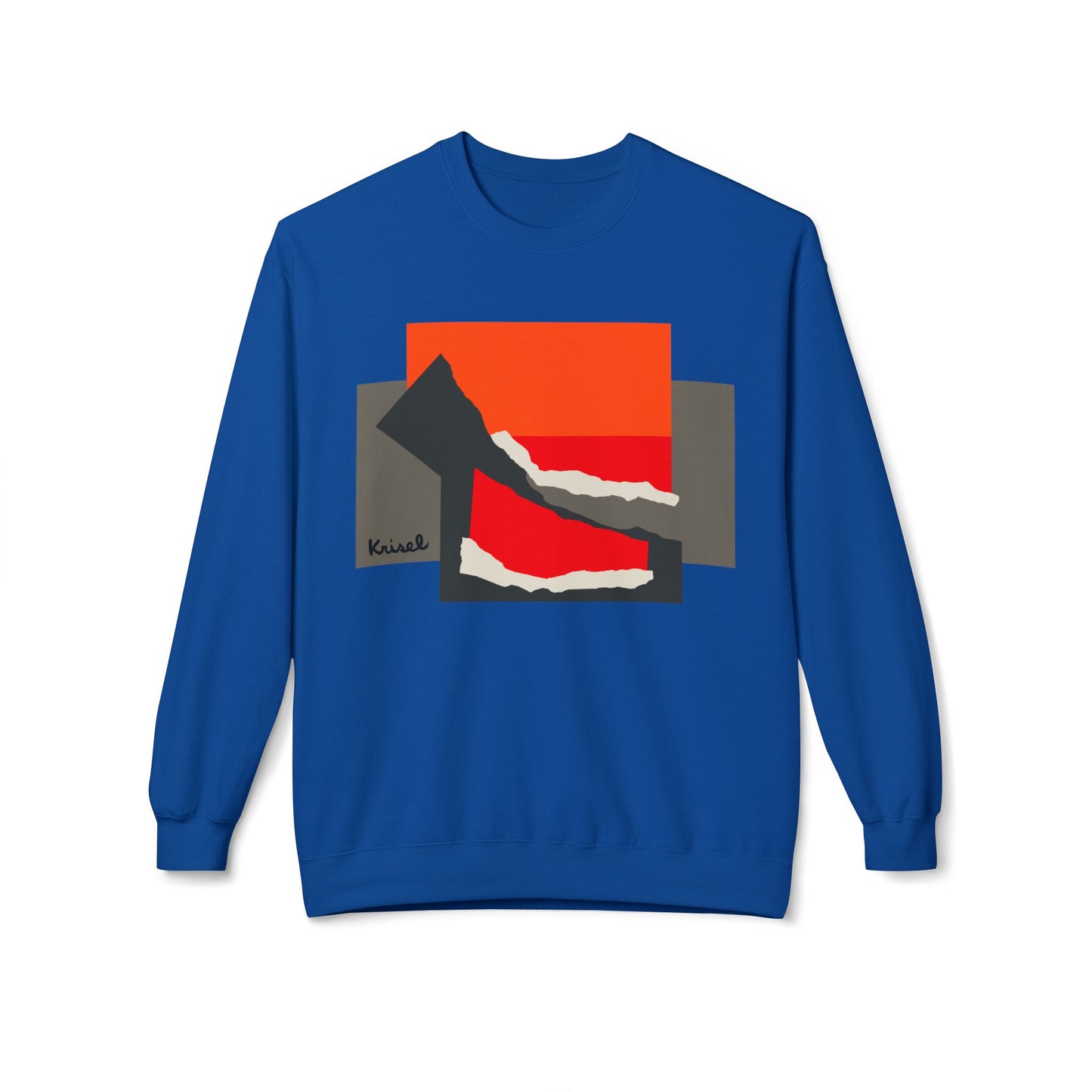 Tipped Form Unisex Sweatshirt