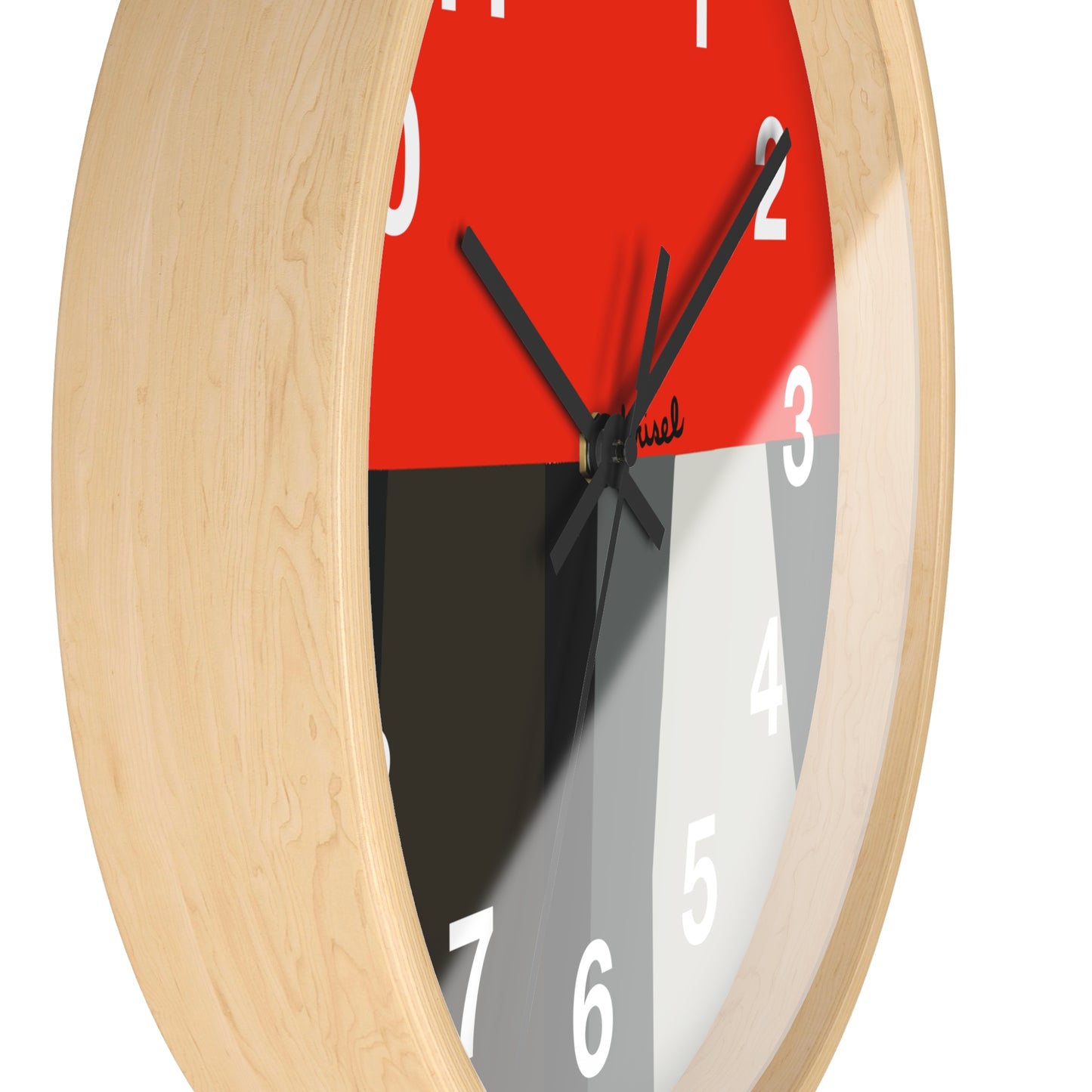 Two Horizontals Wall Clock