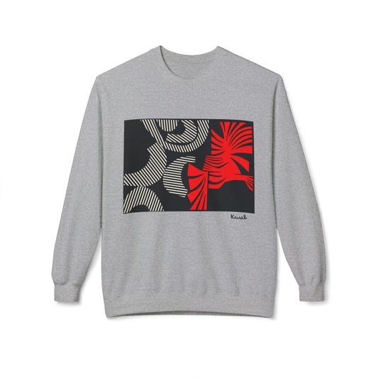 Red Flurry Unisex Sweatshirt