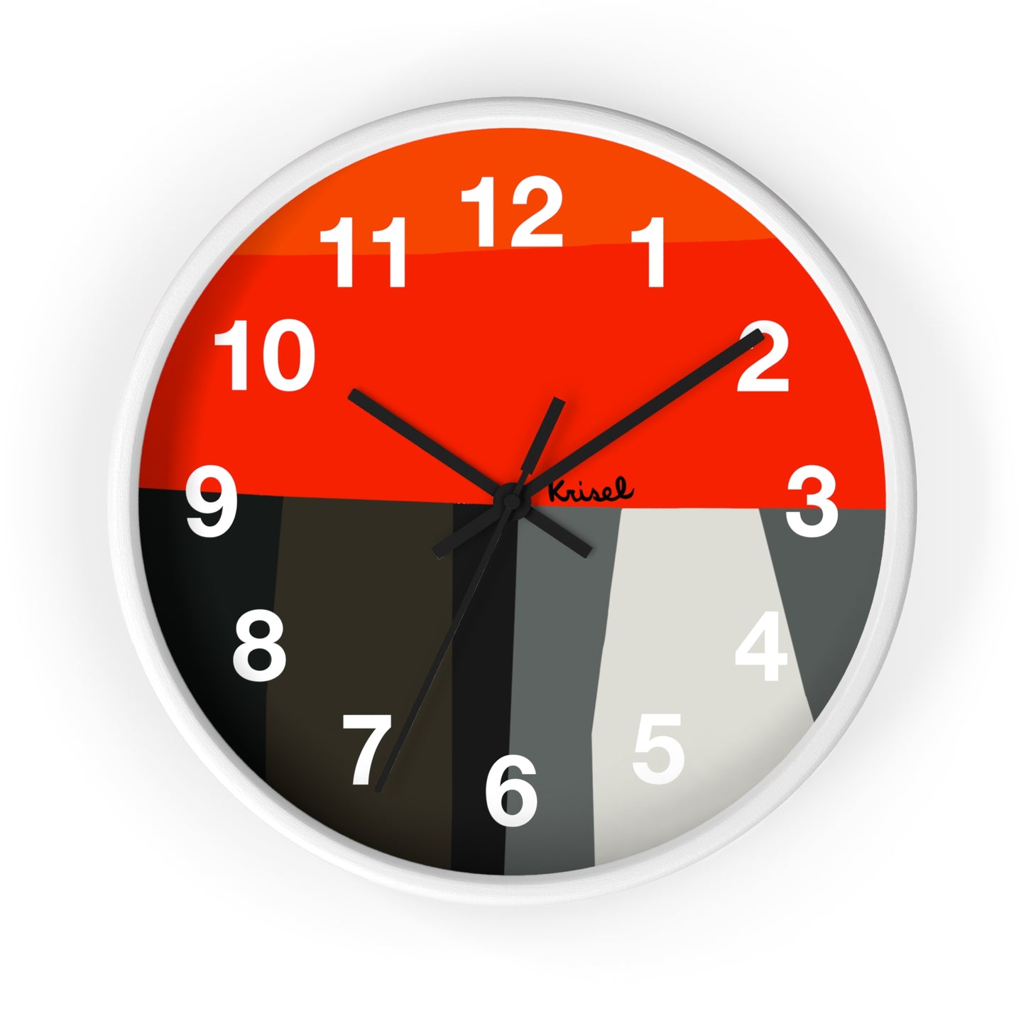 Two Horizontals Wall Clock