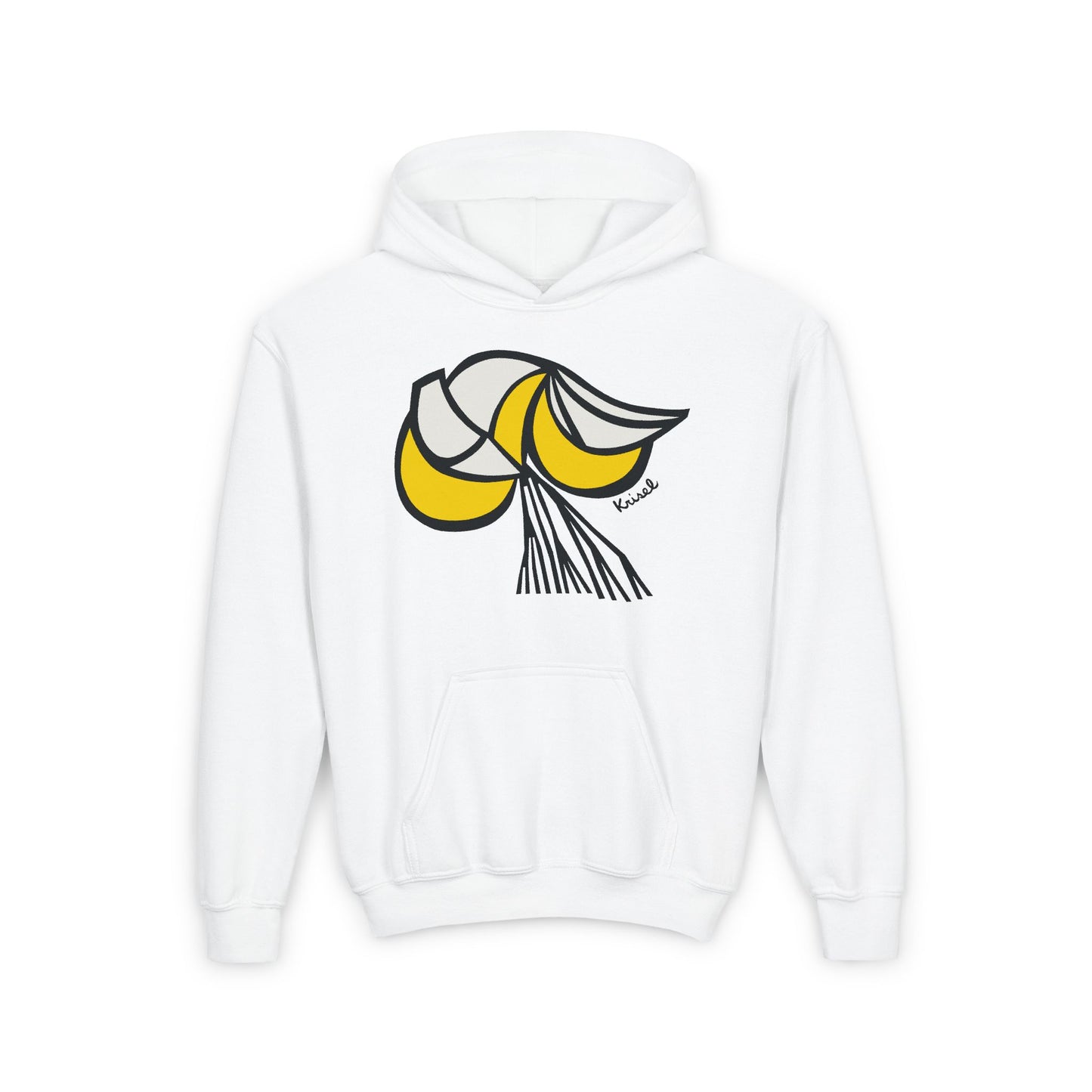 Yellow Crescents Youth Sweatshirt