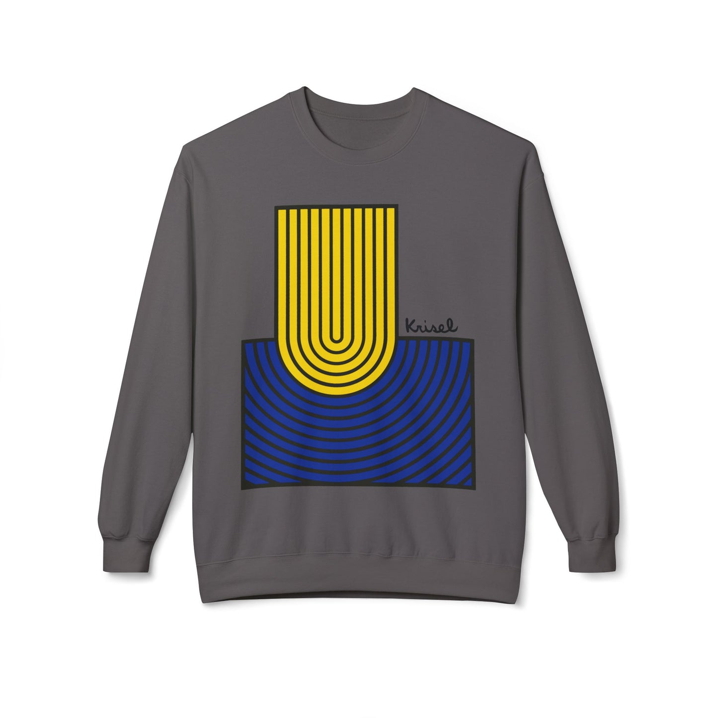 Ripple Form Y/B Unisex Sweatshirt