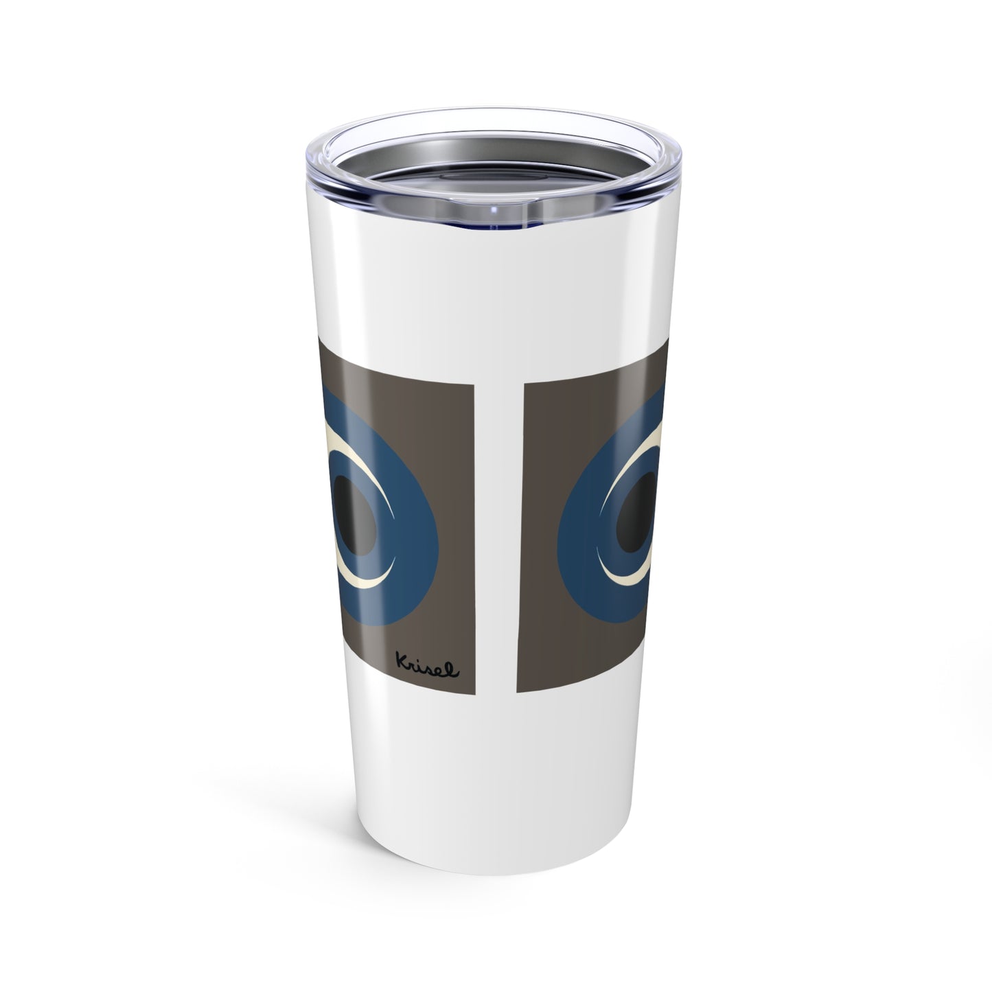 Blue Circles Tumbler