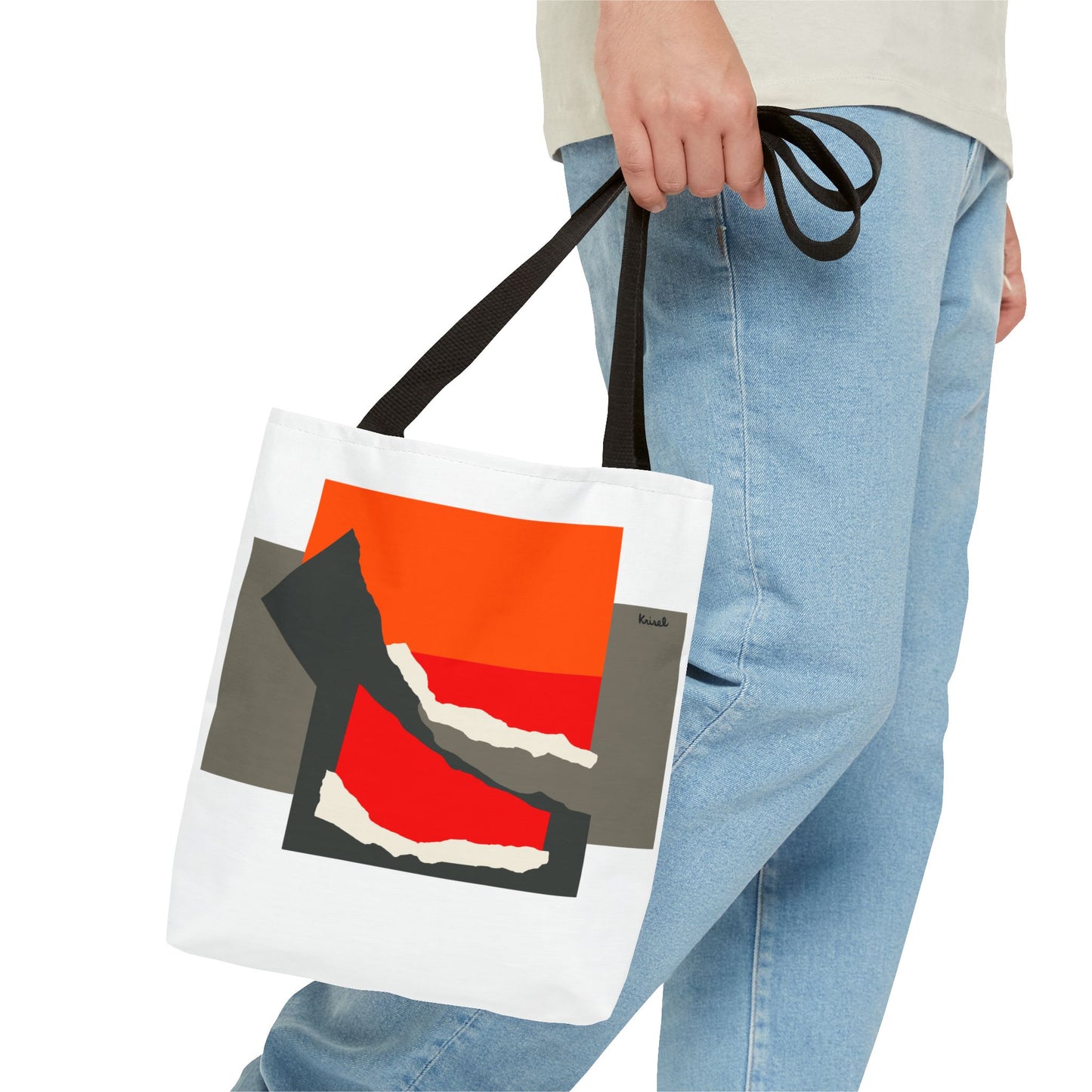 Tipped Form Tote Bag