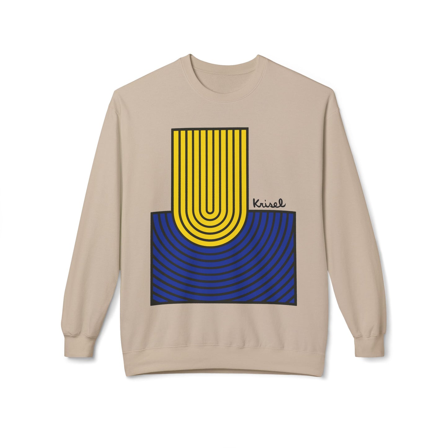 Ripple Form Y/B Unisex Sweatshirt