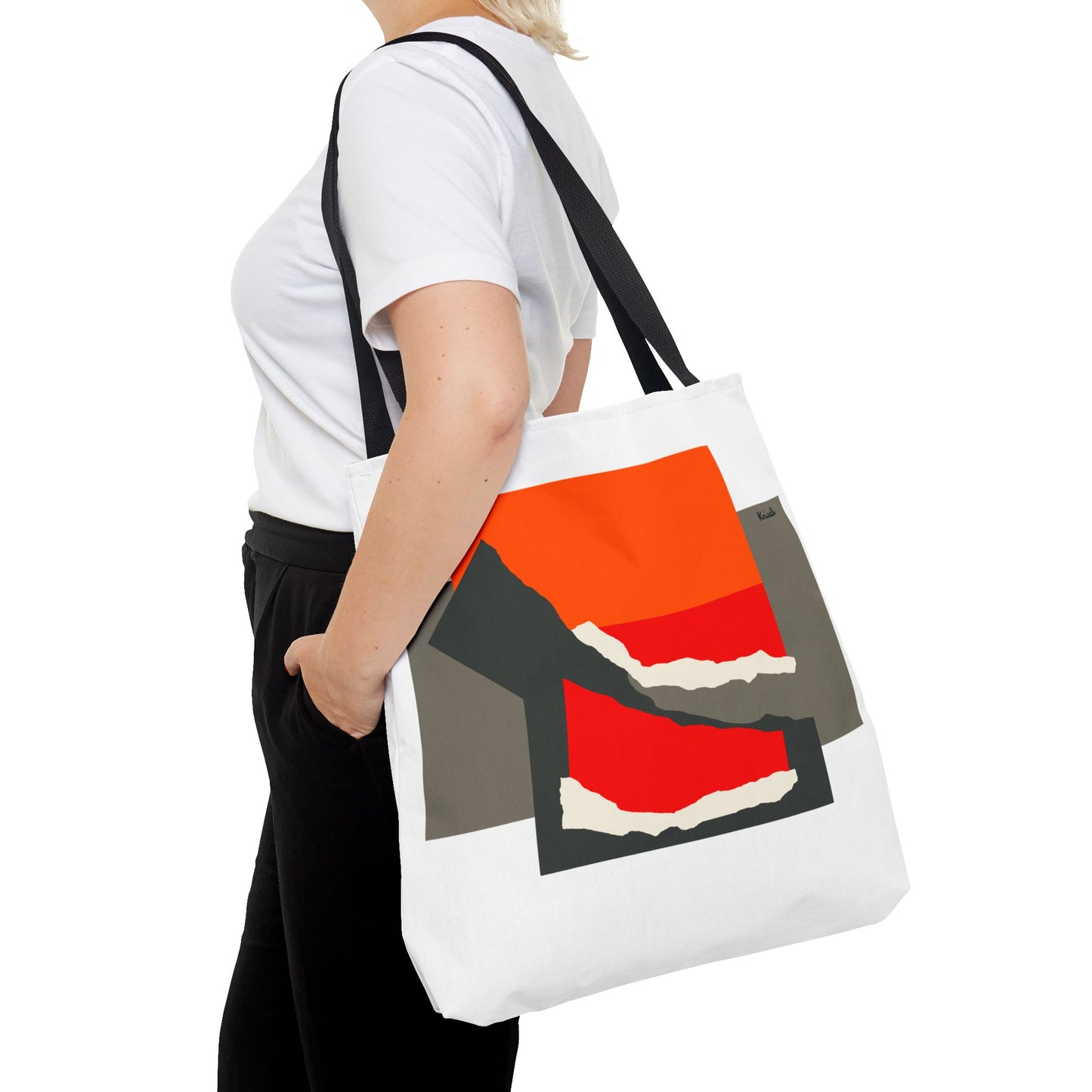 Tipped Form Tote Bag