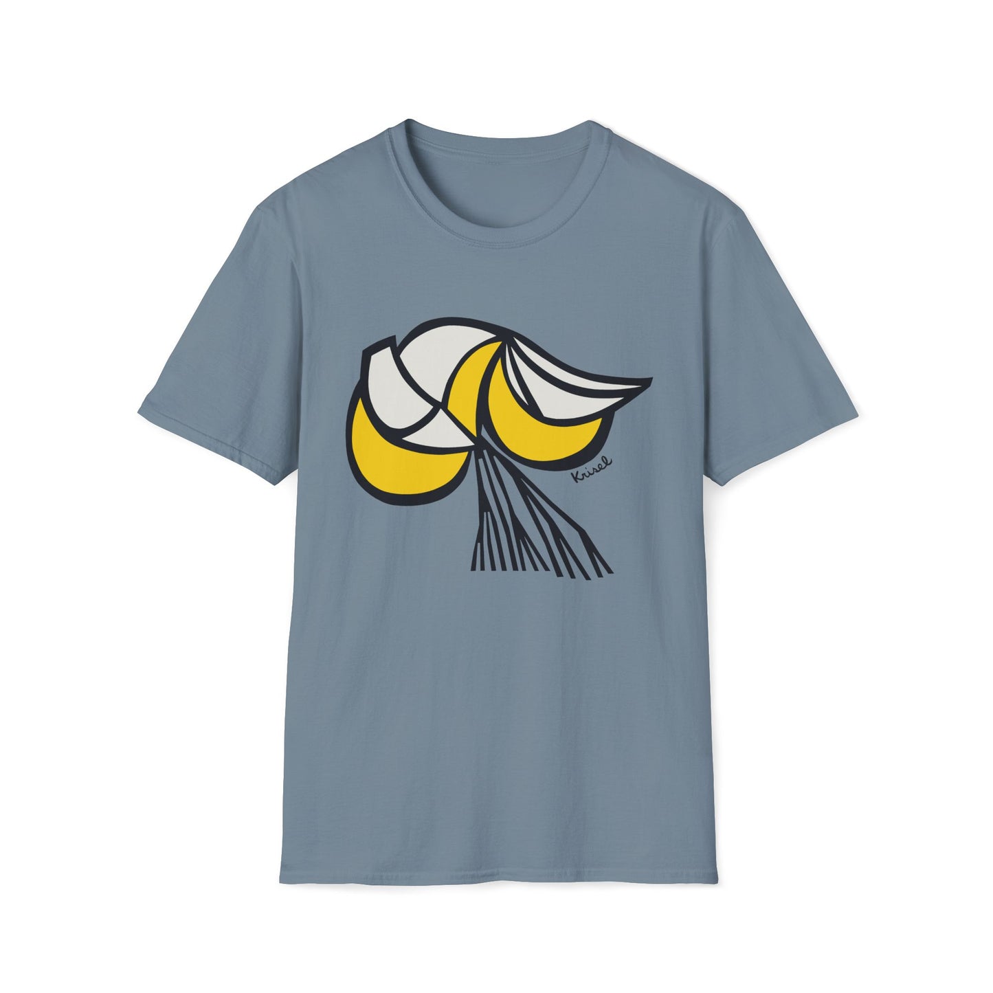 Yellow Crescents Unisex T-Shirt