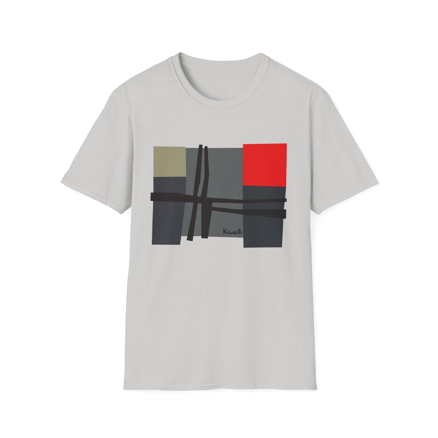 Line & Squares Unisex T-Shirt